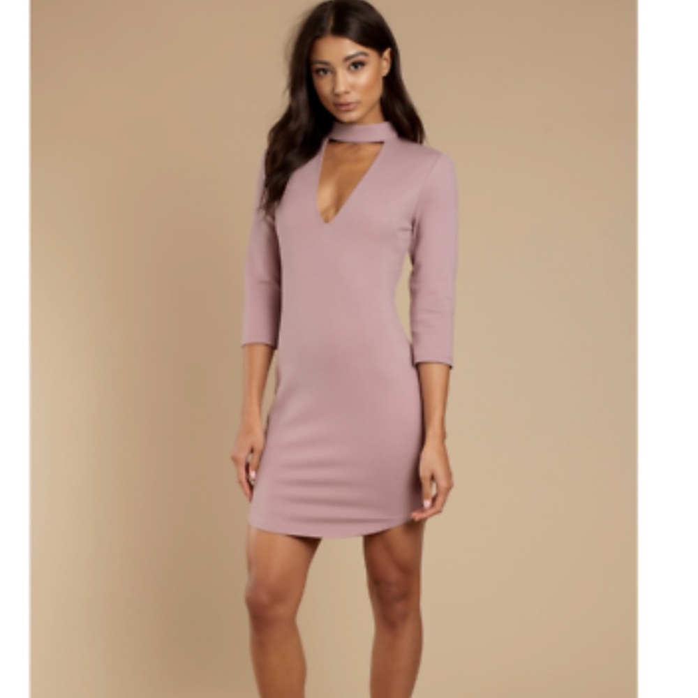 Tobi Nude Dress